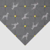 Great Dane stoompunk Tissuepapier (Detail)