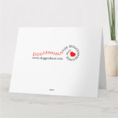 great dane sympathiekaarten kaart (Achterkant)