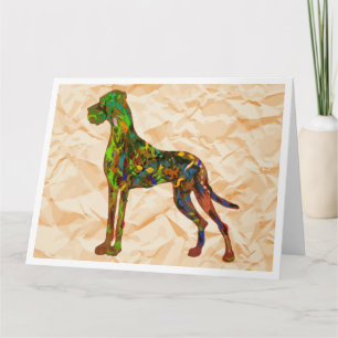 great dane sympathiekaarten kaart