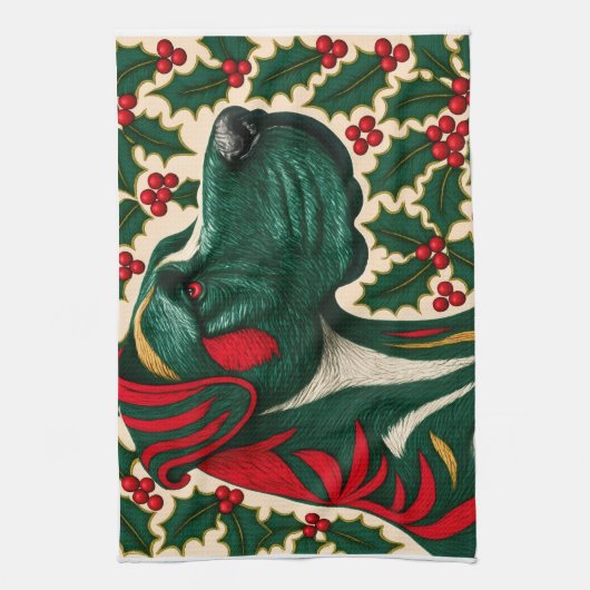Great Dane Tea Towel Theedoek (Verticaal)