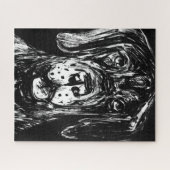 Great Dane Tekenpuzzel Legpuzzel (Horizontaal)