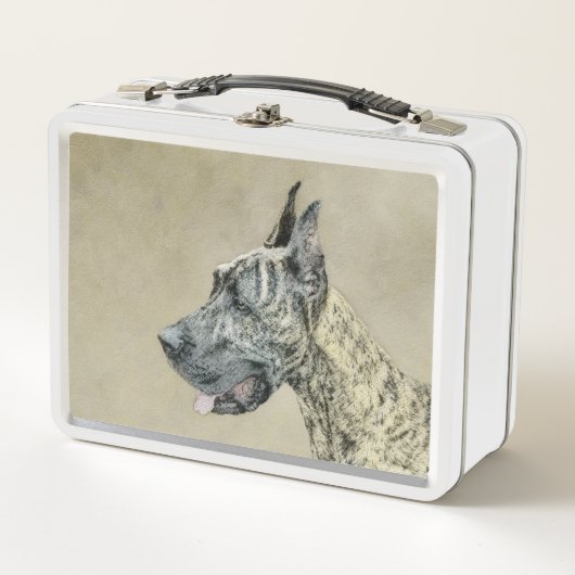Great Dane (Tigerschimmel) Schilderij - Originele (Voorkant)