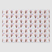 Great Dane Tissue Paper in White Tissuepapier (Voorkant)