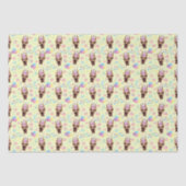 Great Dane Tissue Paper in Yellow Tissuepapier (Voorkant)