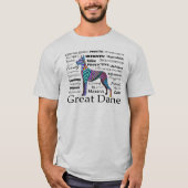 Great Dane Traits T-Shirt (Voorkant)