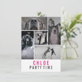 Great Dane Uitnodiging (Staand voorkant)