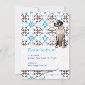Great Dane Uitnodiging (Achterkant)