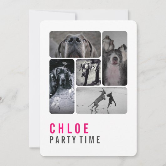 Great Dane Uitnodiging (Voorkant)