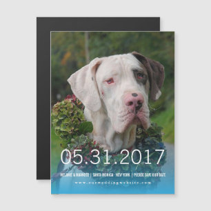 Great Dane Uitnodiging Magnetische Uitnodiging