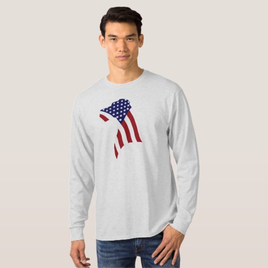Great Dane USA Pride T-shirt (Voorkant volledig)