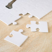 Great Dane - VaalZit - natuurlijke oren Legpuzzel (Zijkant)