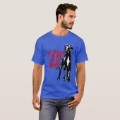 Great Dane vader cadeau T-shirt (Voorkant volledig)