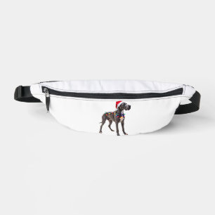 Great Dane Vakantie Kerst Licht (3) Heuptasje