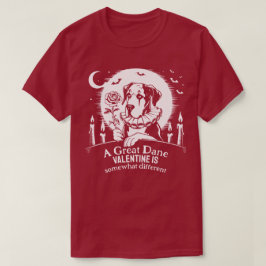 Great Dane Valentijnsdag Hondenliefhebber Humor T-shirt
