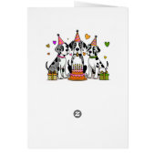 Great Dane Verjaardag   (Achterkant)