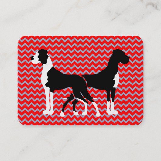 Great Dane Visitekaartjes (Voorkant)