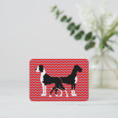 Great Dane Visitekaartjes (Staand voorkant)
