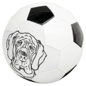Great Dane Voetbal (Drie kwart)