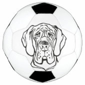 Great Dane Voetbal (Voorkant)