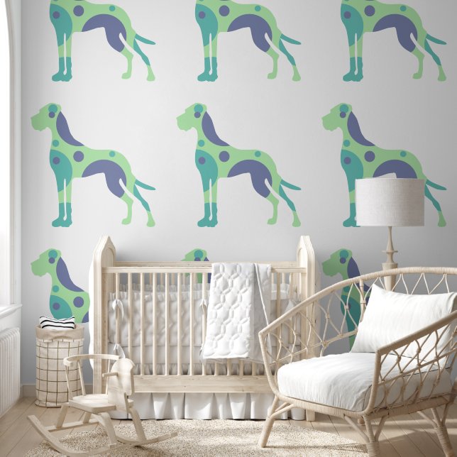 Great Dane Wallpaper Behang (Kinderen)