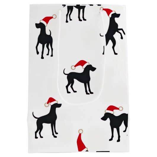 Great Dane Wrapping Paper Medium Cadeauzakje (Achterkant)