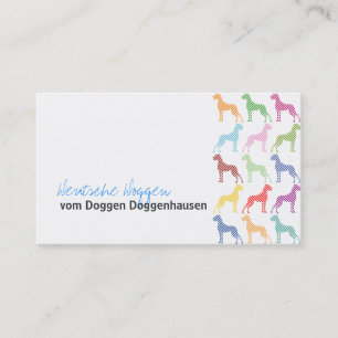 Great Dane Zakelijke kaarten Visitekaartje