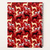 Great Danes Fawn Harlequin Dane Dog Planner (Achterkant)