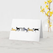 Great Danes Kaart (Gele Bloem)