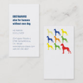 Great Danes Klassiek Visitekaartje (Voorkant / Achterkant)