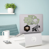 Great Danes Logos Sticker (Laptop op bureau)