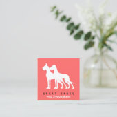 Great Danes Visitekaartjes (Staand voorkant)