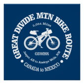 Great Di Mountain Bokroute (MTB) Perfect Poster (Voorkant)