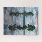 Great Dismal Swamp Carolina. Kerstgroetings Ji Legpuzzel (Horizontaal)