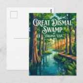 Great Dismal Swamp VS Briefkaart (Voorkant / Achterkant)