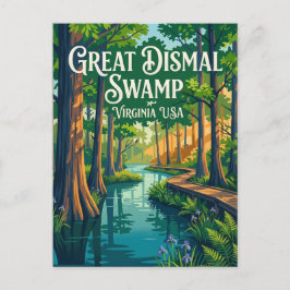 Great Dismal Swamp VS Briefkaart