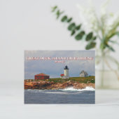 Great Duck Island Lighthouse, Maine Briefkaart (Staand voorkant)