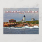 Great Duck Island Lighthouse, Maine Briefkaart (Voorkant)