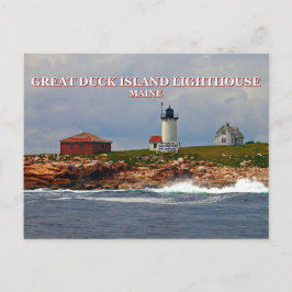 Great Duck Island Lighthouse, Maine Briefkaart