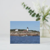 Great Duck Island Lighthouse-Maine Briefkaart (Staand voorkant)