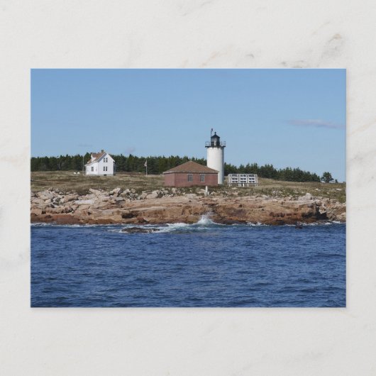 Great Duck Island Lighthouse-Maine Briefkaart (Voorkant)