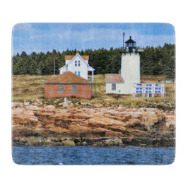 Great Duck Island Lighthouse, Maine Cutting Board Snijplank