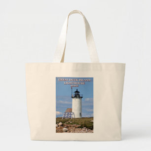 Great Duck Island Lighthouse, Maine Grote Tote Bag