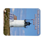 Great Duck Island Lighthouse, Maine Magneet (Horizontaal)