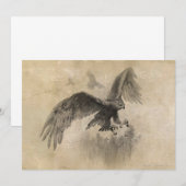 Great Eagles Sketch Kaart (Voorkant / Achterkant)