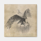 Great Eagles Sketch Magneet (Voorkant)