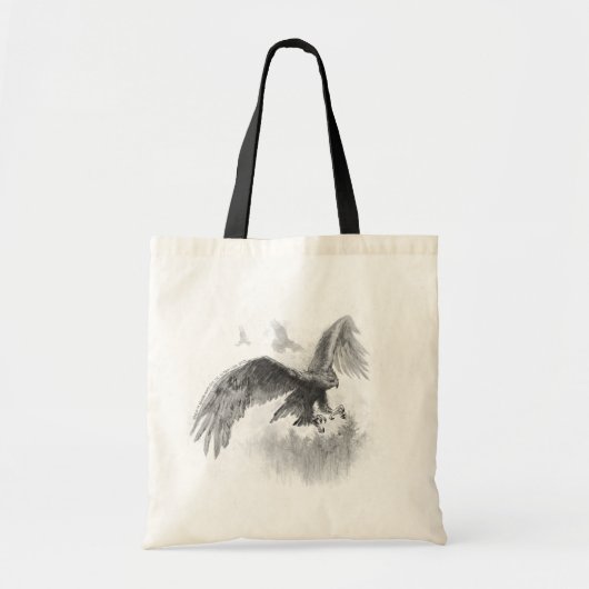 Great Eagles Sketch Tote Bag (Voorkant)