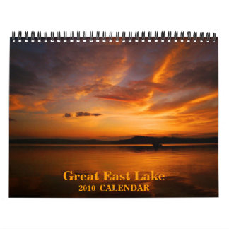 Great East Lake 2010-kalender Kalender