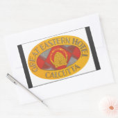 Great Eastern Hotel Calcutta,  Rechthoekige Sticker (Envelop)