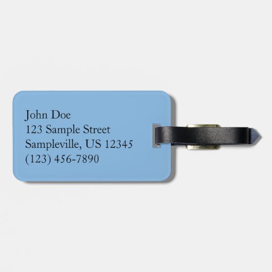 Great Egret in Sunny Florida Bagagelabel (Achterkant horizontaal)