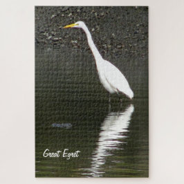 Great Egret Jigzaag Puzzle Legpuzzel